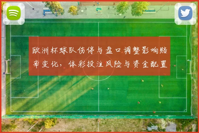 欧洲杯球队伤停与盘口调整影响赔率变化，体彩投注风险与资金配置建议
